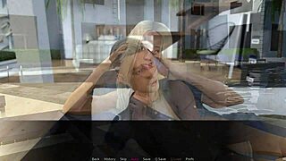 Blonde assplay fucking in booty call