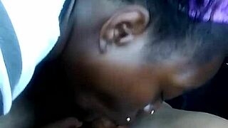 she's sucking my big cock sloppy and deep