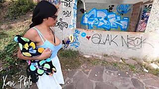 i meet famous pornostar sheila ortega for outdoor spanish adventure