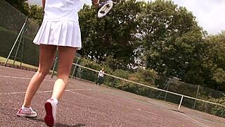 Tennis Girl Claudia Rossi Solo With Dildo 😊