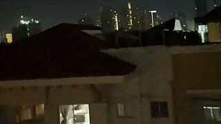 Watch me get slutted out on the building rooftop, taking doggystyle and blowjobs from horny guys