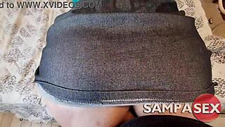 ninfeta natty hot - threesome with anal fucks morena's ass and friend swallows all cum