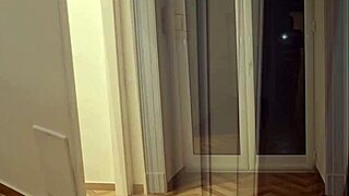 Amateur handjob with huge cock exploding massive cum load