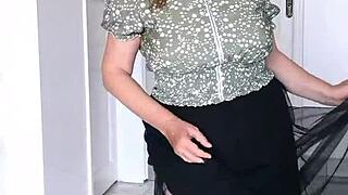 Cougar Granny Seduces with Sexy Dance Moves Compilation