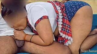 Damn! Step Daddy Slams Big Cock into 18 Princess Boobs