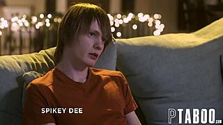 Spencer Scott and Spikey Dee still not weaned at eighteen in wild scenes.