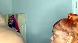 Craving every drop from that big black cock in nut compilation