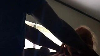 Black beauty bends over for big black cock doggystyle and blowjob action