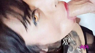 debut divina perversion with bent over cunilingus action.