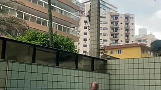 He Kept Rubbing His Hard Cock on Me in the Pool