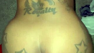 Craving every drop from that big black cock in nut compilation