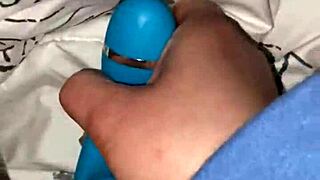 Milf uses dolphin vibrator to fuck her wet pussy to orgasm