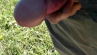 on wild beach pervert jerked off to sexy blonde sunbathing