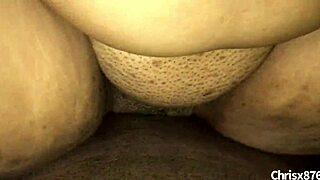 Amateur ebony babe fucks black cock in cowgirl and bent over!