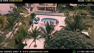 redhead screams while sucking big cock passionately