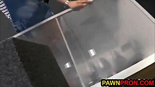 Blonde with appetizing ass was fucked for her neediness