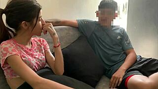 Hey, little stepsis, gonna pay for my silence with a hard suck and bang? Full story now!