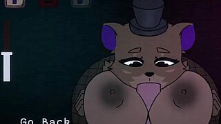 damn, five nights at fuzzboobs with freddy giving wild titjob in cartoon sex!
