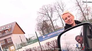 hey, wanna see pussy cum cover on glassed blonde teacher in taxi at lunch break?