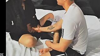 Sorprendida Hurtando Recibe Polla De Castigo