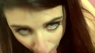 Beautiful librarian craving to suck big dick first time, wow! 😍