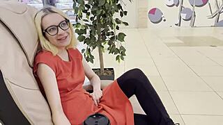 Rough Public Toilet Sex with Random Blonde Girl for Cash! Half Off Full Video Now!