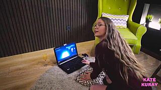 Katekuray and her friend watch harry potter in costumes