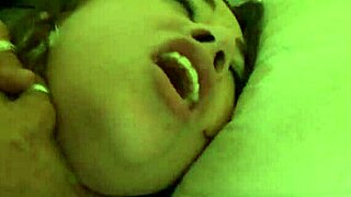 Why does Kristina in sexy stockings and lingerie take such a rough anal pounding?