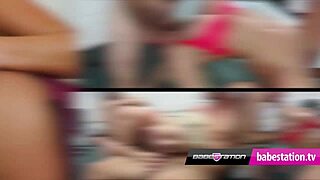 Bbw Office Girl Maddison Lee Dildo Dp!