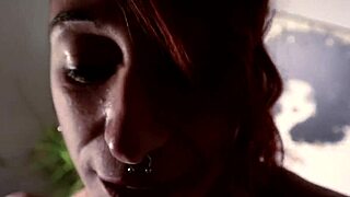 she becomes aroused after the photoshoot and engages in intercourse until ejaculation in mouth