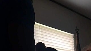 Black beauty bends over for big black cock doggystyle and blowjob action