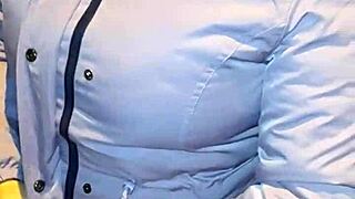 My Stepmother Shows Off in Homemade Mature BBW Clip