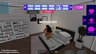 young 18+ whore enjoys big cock sex in roblox part 2