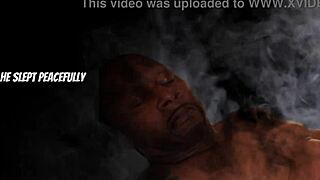 Lady ninja Channy Crossfire on a mission with Prince Yahshua in a tight setting