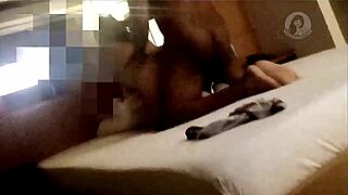 Wife, take that huge black shaft while hubby watches!