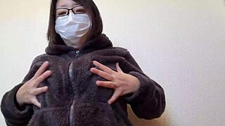 married woman rubs breasts while masturbating in full wedding video