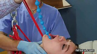 Why would this unusual kitten endure such harsh anal hole treatment?