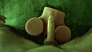 Girl appears naked in room!