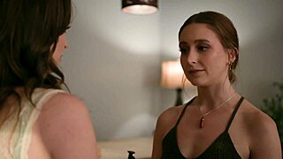 old pals Lilly Bell and Laney Grey finally scissor in heat.