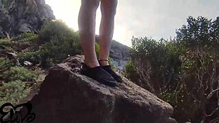 What’s with Her Wild Blowjob by the Sea Cliff?