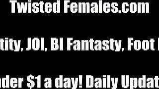 You are now under my complete control in this femdom domination scene