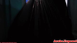 i love how this arabian babe handles my huge cock