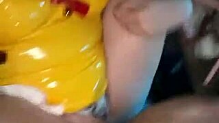 pikachu's first time fucking in a cosplay costume 😏