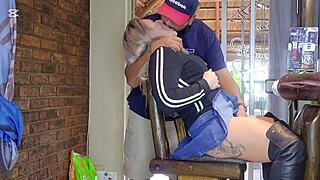 hey, why do hot blondes always cheat and squirt like this in close-up homemade vids?