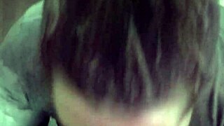 Before going to work, she deeply sucks your cock