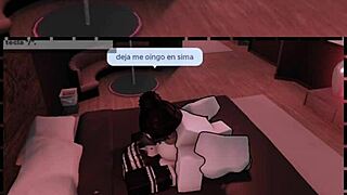 Liz receives a nice session in a condo vertical version