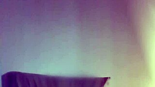 Random video in bed with saggy tits and hairy pussy