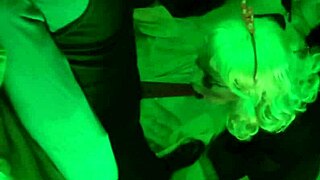 a verification video featuring a latina ladyboy in lingerie and heels