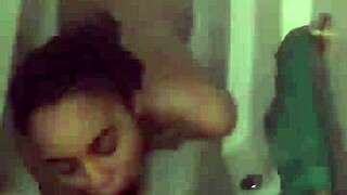 Sneaky link showers with cumshot