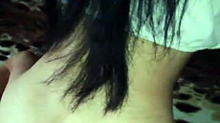 An interesting homemade video featuring a couple in close-up.